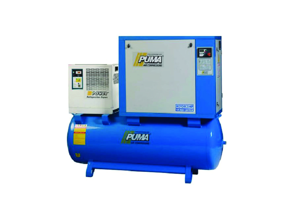 Puma 500 Litre 10 HP Merkezi Sistem Kompresör (Kurutuculu) 